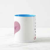 あなたの好みを愛して下さい! お母さんのマグ マグカップ (中央)