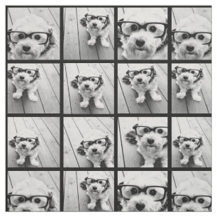 あなたの好み9の写真-黒い背景--を使用して下さい ファブリック