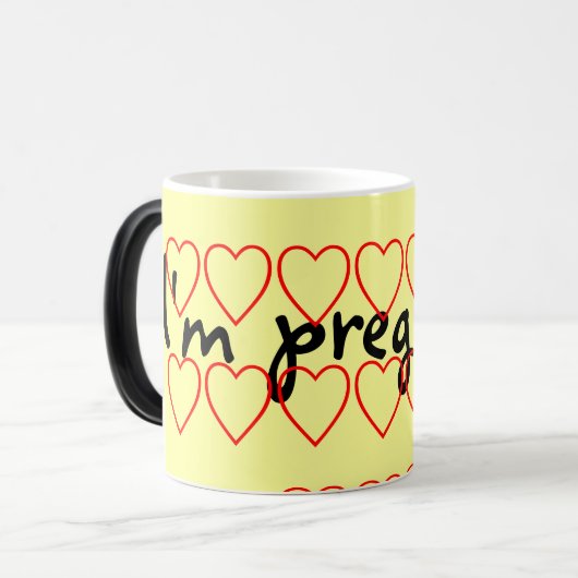 あなたの妊娠を発表する素晴らしい方法! モーフィングマグカップ (正面左)