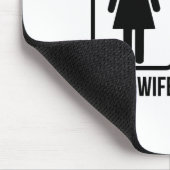 あなたの妻の妻スノーボーダー – Female Boarder Gif マウスパッド (コーナー)