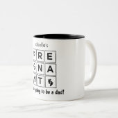 あなたの妻は妊娠している ツートーンマグカップ (正面右)