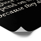 あなたの娘の権利がItフェミニストに依存するように ポスター (角)