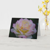 あなたの婚約のお祝い カード (黄色い花)