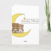 あなたの婚約のスコットランド人のカップルのお祝い カード (裏面)