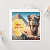 あなたの子供が世界を旅する、キャメルカード カード (正面/裏面インサイチュ)