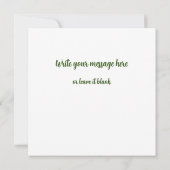 あなたの子供の恐竜、ヴェロキラプターの誕生日 カード (裏面)