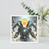 あなたの子供ロボット、エクソスケルトン、スーパーヒーロー カード (スタンド正面)