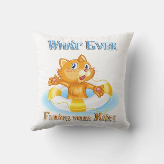 あなたの子猫 クッション (裏面)