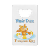 あなたの子猫 クレジットカード栓抜き (裏面)