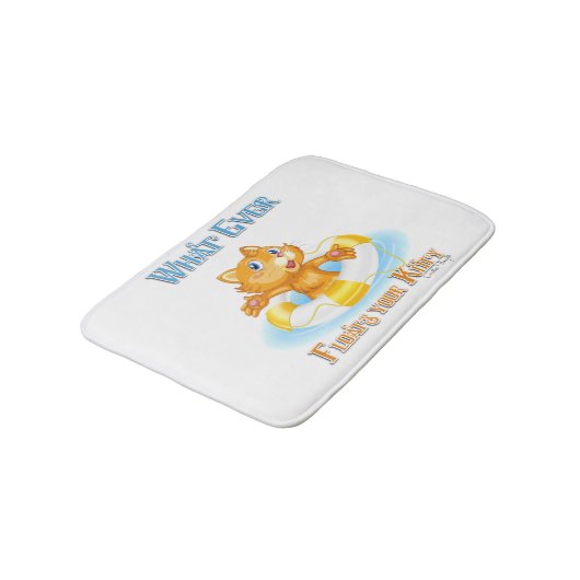 あなたの子猫 バスマット (アングル)