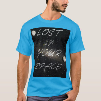 あなたの宇宙に失われた意味深いタイポグラフィー美学 Tシャツ