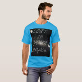 あなたの宇宙に失われた意味深いタイポグラフィー美学 Tシャツ (正面フル)