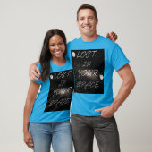 あなたの宇宙に失われた意味深いタイポグラフィー美学 Tシャツ (ユニセックス)