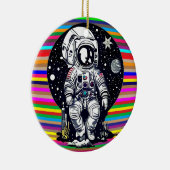 あなたの宇宙の雰囲気を高める:銀河の王族 セラミックオーナメント (右)