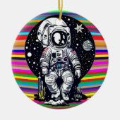 あなたの宇宙の雰囲気を高める：銀河の王族 セラミックオーナメント (正面)