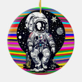 あなたの宇宙の雰囲気を高める：銀河の王族 セラミックオーナメント (裏面)