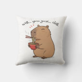 あなたの宇宙を居心地よく：愛と日常のアートプリント クッション (裏面)