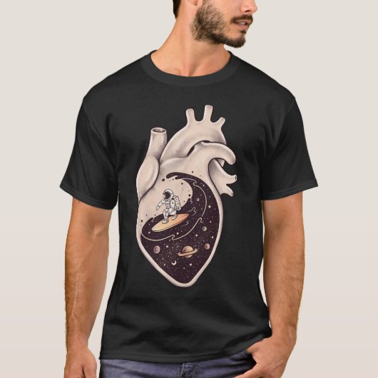 あなたの宇宙を探検しよう Tシャツ (正面)