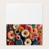 あなたの宇宙カラフルゲルベラデイジーフローラを上げる (外部フラット)