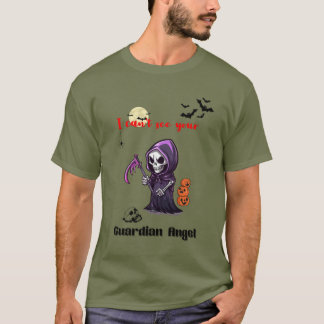 あなたの守護天使が見えない | ハロウィーンTシャツ Tシャツ