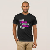 あなたの宗教は選択 Tシャツ (正面フル)