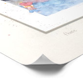 あなたの宝のあるところ 9" x 15" セルフラミングプリント ポスター (角)