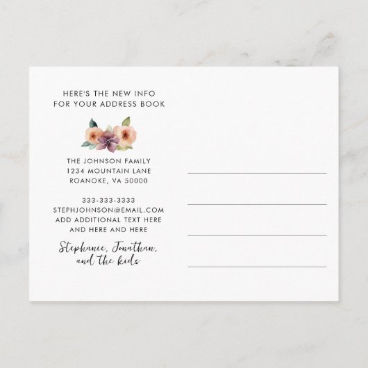 あなたの客室は山を移動している 案内ポストカード (裏面)