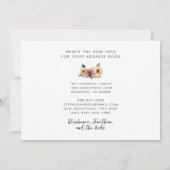 あなたの客室は山を移動している 案内状 (裏面)