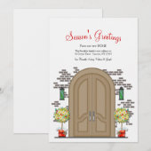 あなたの家から私たちの家へ ホリデーカード (正面/裏面)