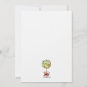 あなたの家から私たちの家へ ホリデーカード (裏面)