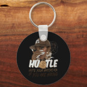 あなたの家があなたはBlac頼をもし採用するまで急げ キーホルダー (正面)