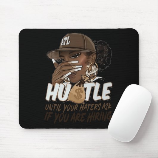 あなたの家があなたはBlac頼をもし採用するまで急げ マウスパッド (マウス)