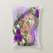 あなたの家のための優雅な枕」 アクセントクッション (裏面(縦))