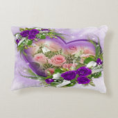 あなたの家のための優雅な枕」 アクセントクッション (裏面)