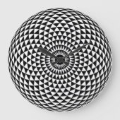 あなたの家のための創造的な催眠性の時計 ラージ壁時計 (正面)