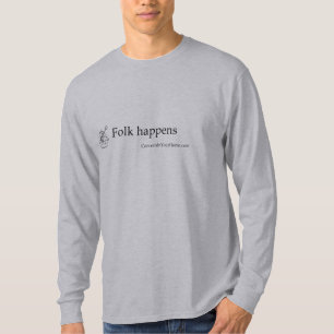 あなたの家のTシャツのフォークのコンサートは起こります Tシャツ