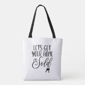 あなたの家を販売トートバッグに入れよう トートバッグ (裏面)