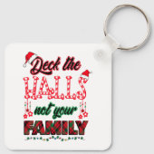 あなたの家族ではなくホールをデッキ キーホルダー (裏面)