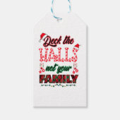 あなたの家族ではなくホールをデッキ ギフトタグ (正面)