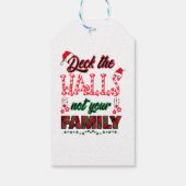 あなたの家族ではなくホールをデッキ ギフトタグ (裏面)