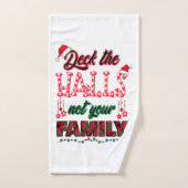 あなたの家族ではなくホールをデッキ バスタオルセット (ハンドタオル)