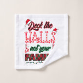 あなたの家族ではなくホールをデッキ バスタオルセット (ウォッシュタオル)