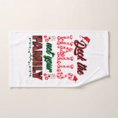 あなたの家族ではなくホールをデッキ バスタオルセット (ハンドタオル)