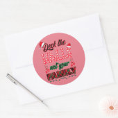 あなたの家族ではなくホールをデッキ ラウンドシール (封筒)