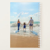 あなたの家族の写真プランナー文字 – 私は私の家族を愛する プランナー手帳 (裏面)