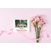 あなたの家族の名前と家族の写真 ノートカード