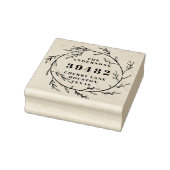 あなたの家族の名前差出人住所リースラバースタム ラバースタンプ (スタンプ)