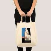 あなたの家族は梅毒に対して保護を必要とします トートバッグ (正面(商品))