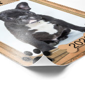 あなたの家族ペット – 装飾写真テンプレート フォトプリント (角)