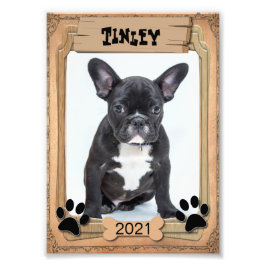 あなたの家族ペット – 装飾写真テンプレート フォトプリント           